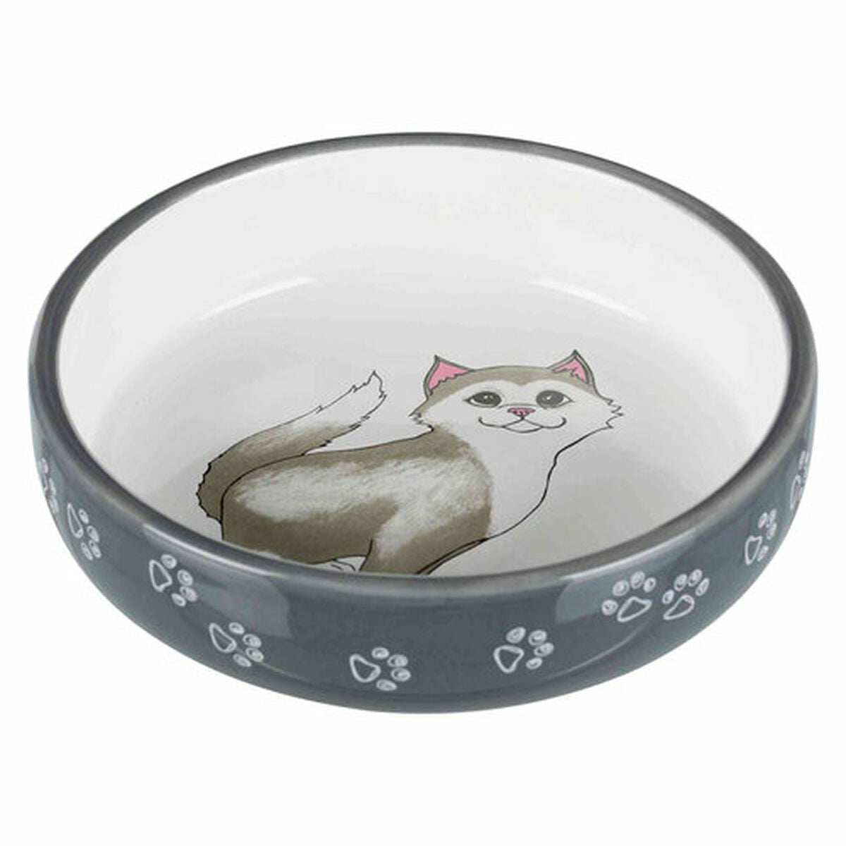 Cat Feeder Trixie White Grey-3