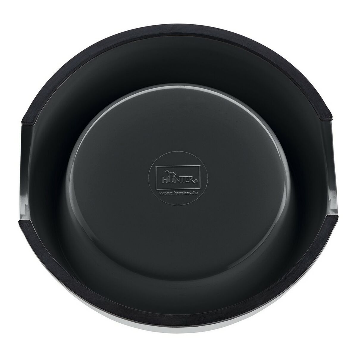 Dog Feeder Stainless steel Black-2