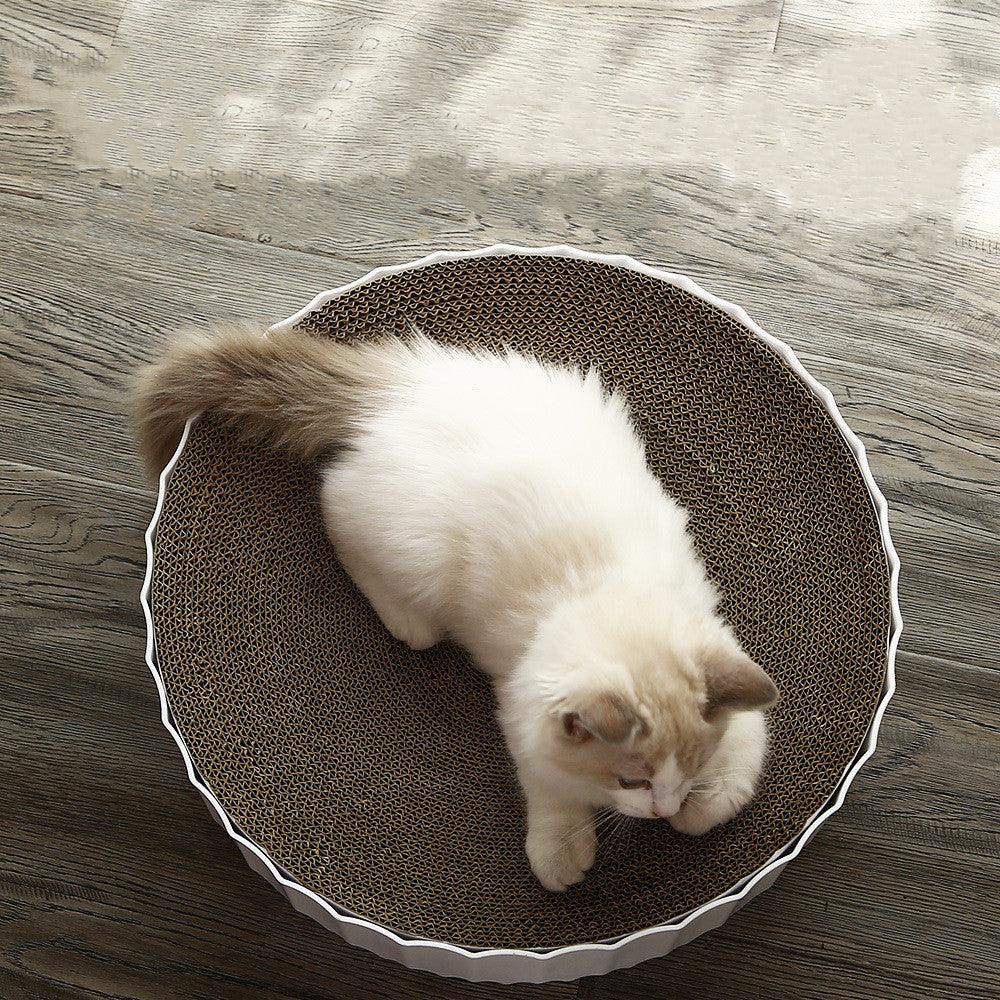 Corrugated Cat Litter Cat Scratcher-0