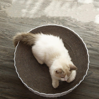Corrugated Cat Litter Cat Scratcher-0