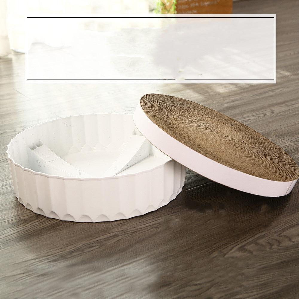 Corrugated Cat Litter Cat Scratcher-3