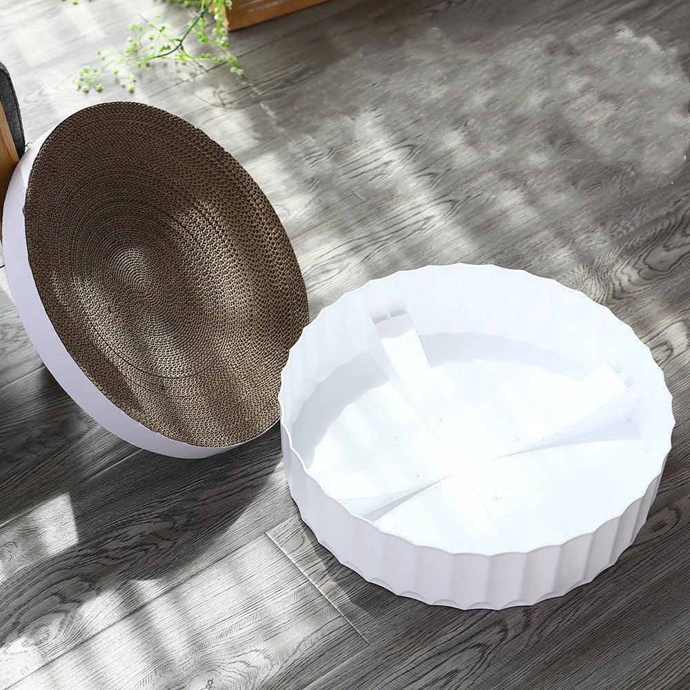 Corrugated Cat Litter Cat Scratcher-1