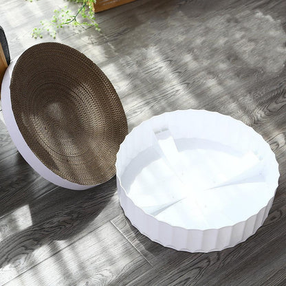 Corrugated Cat Litter Cat Scratcher-1