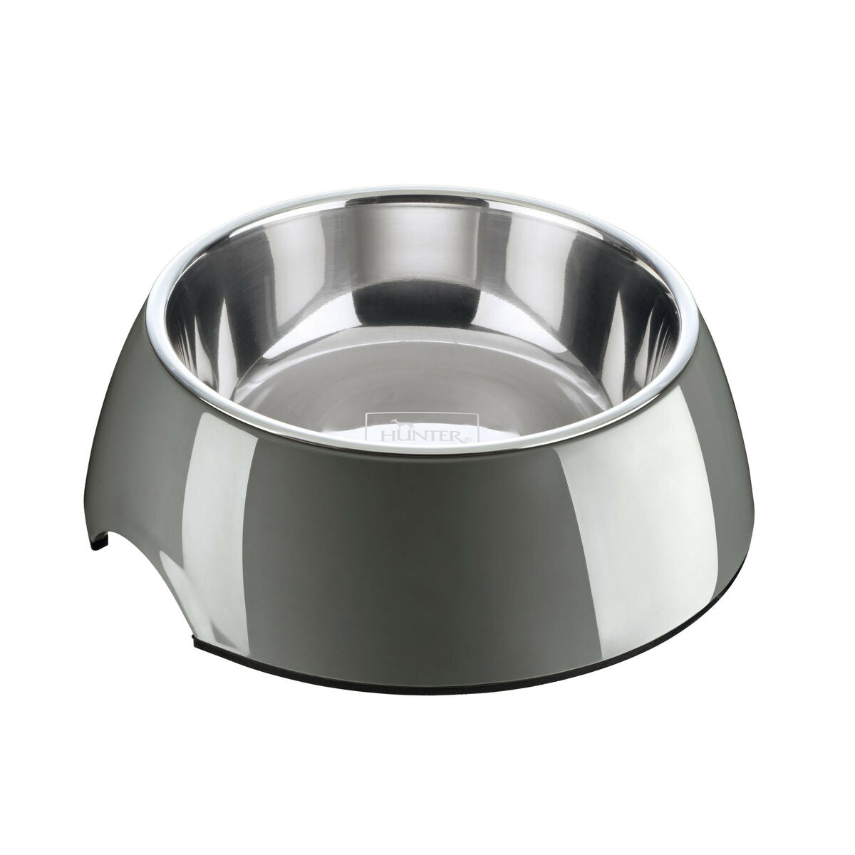 Dog Feeder Hunter Grey 700 ml Melamin-0