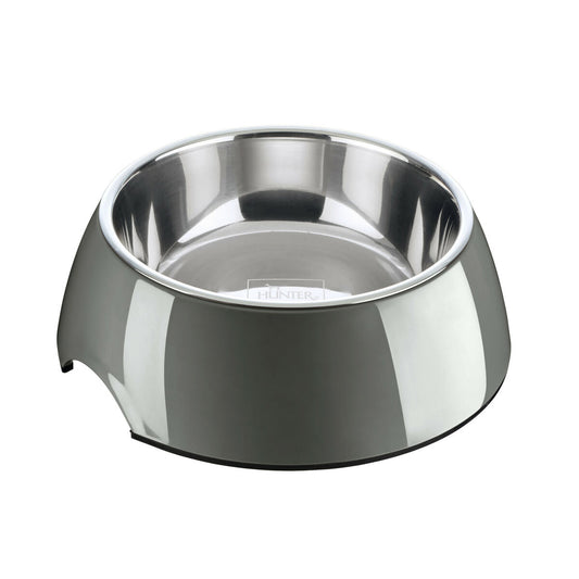 Dog Feeder Hunter Grey 700 ml Melamin-0