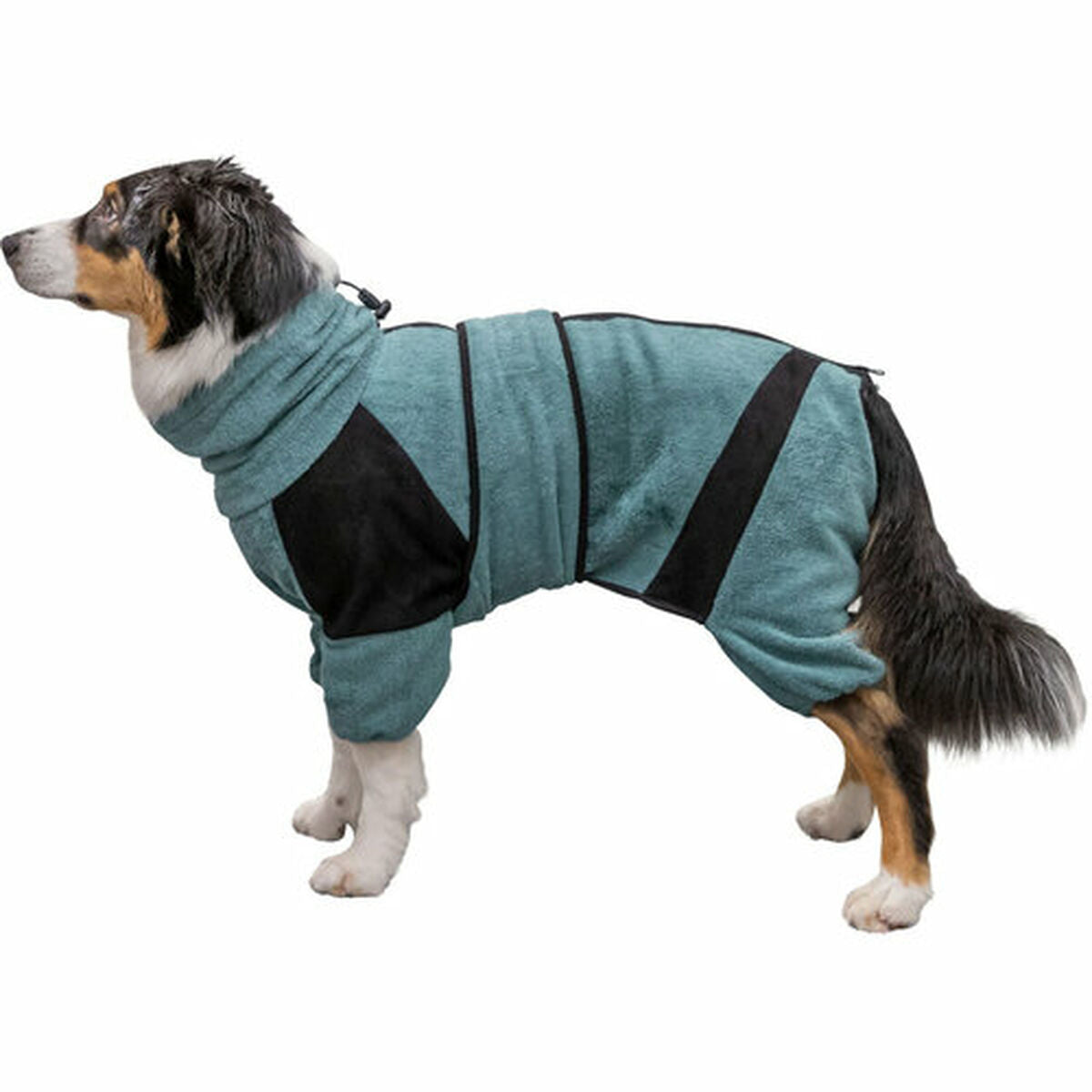 Dog bathrobe Trixie Blue M/L-5