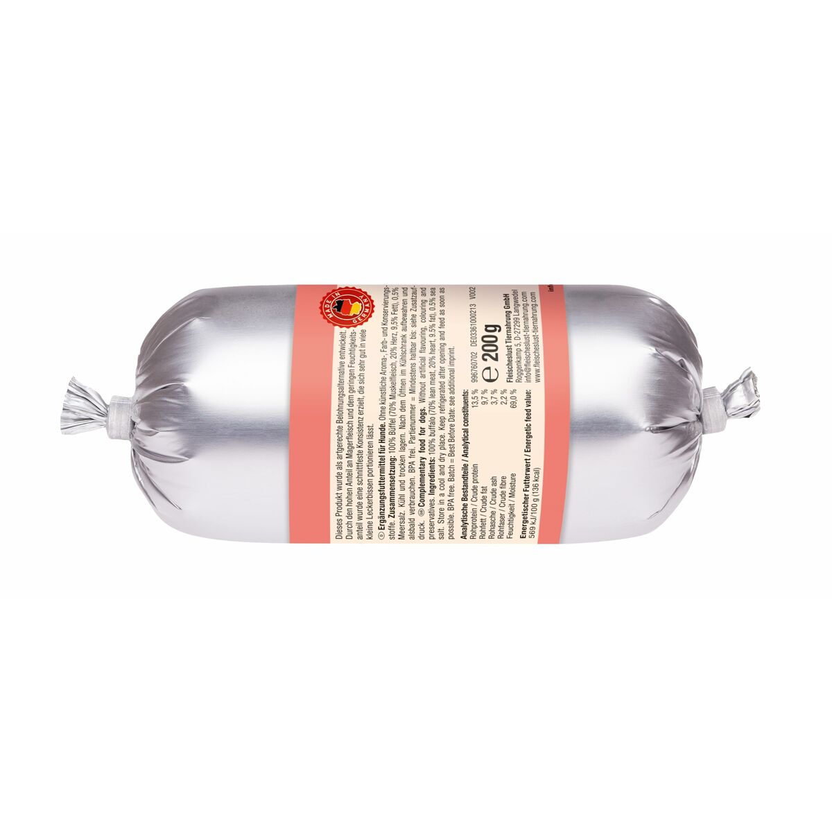 Dog Food Fleischeslust 20015 200 gr-1