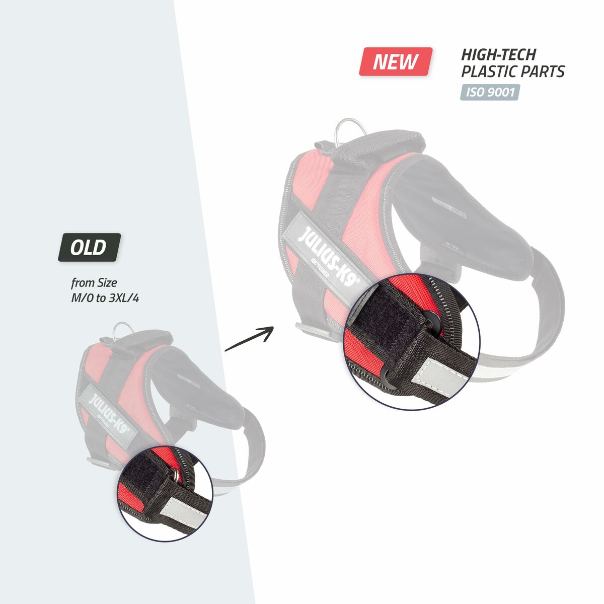 Dog Harness Julius K9 IDC Cowboy M/L-4