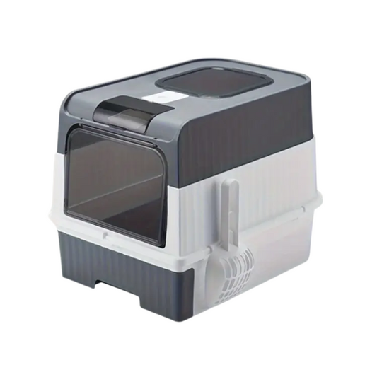 Extra Large Cat Litter Box Dual Entry-0